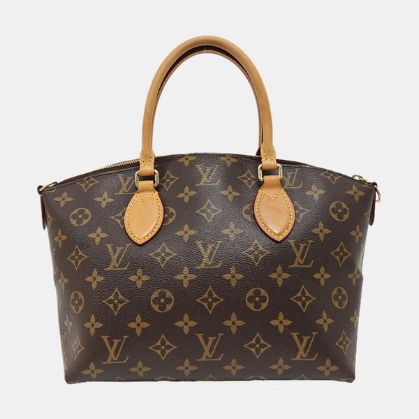 BOETIE PM Monogram Coated Canvas Brown