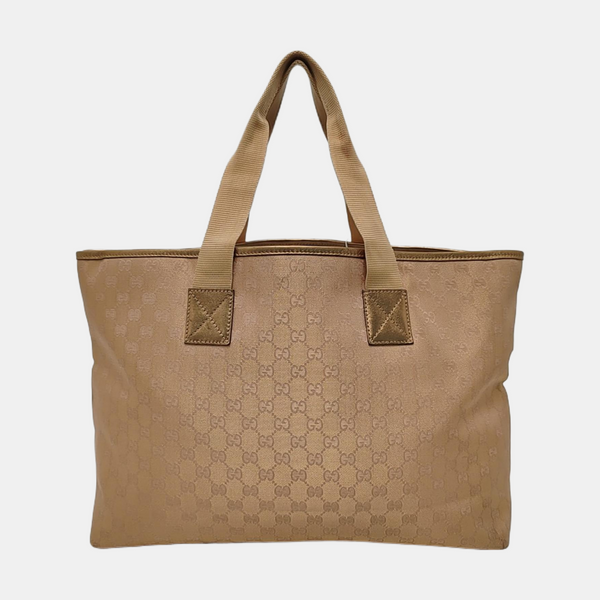 GG Imprime Monogram Canvas Gold