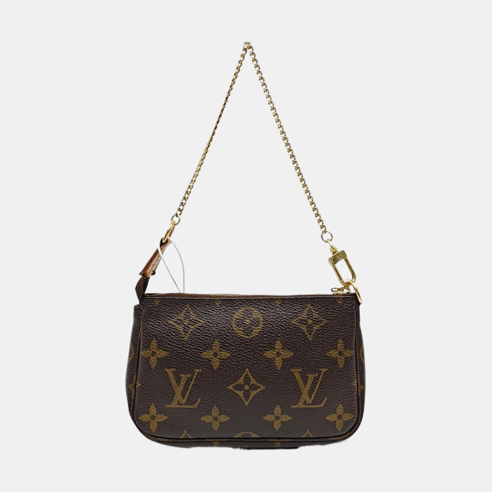 ACCESSOIRES Mini Monogram Coated Canvas Brown