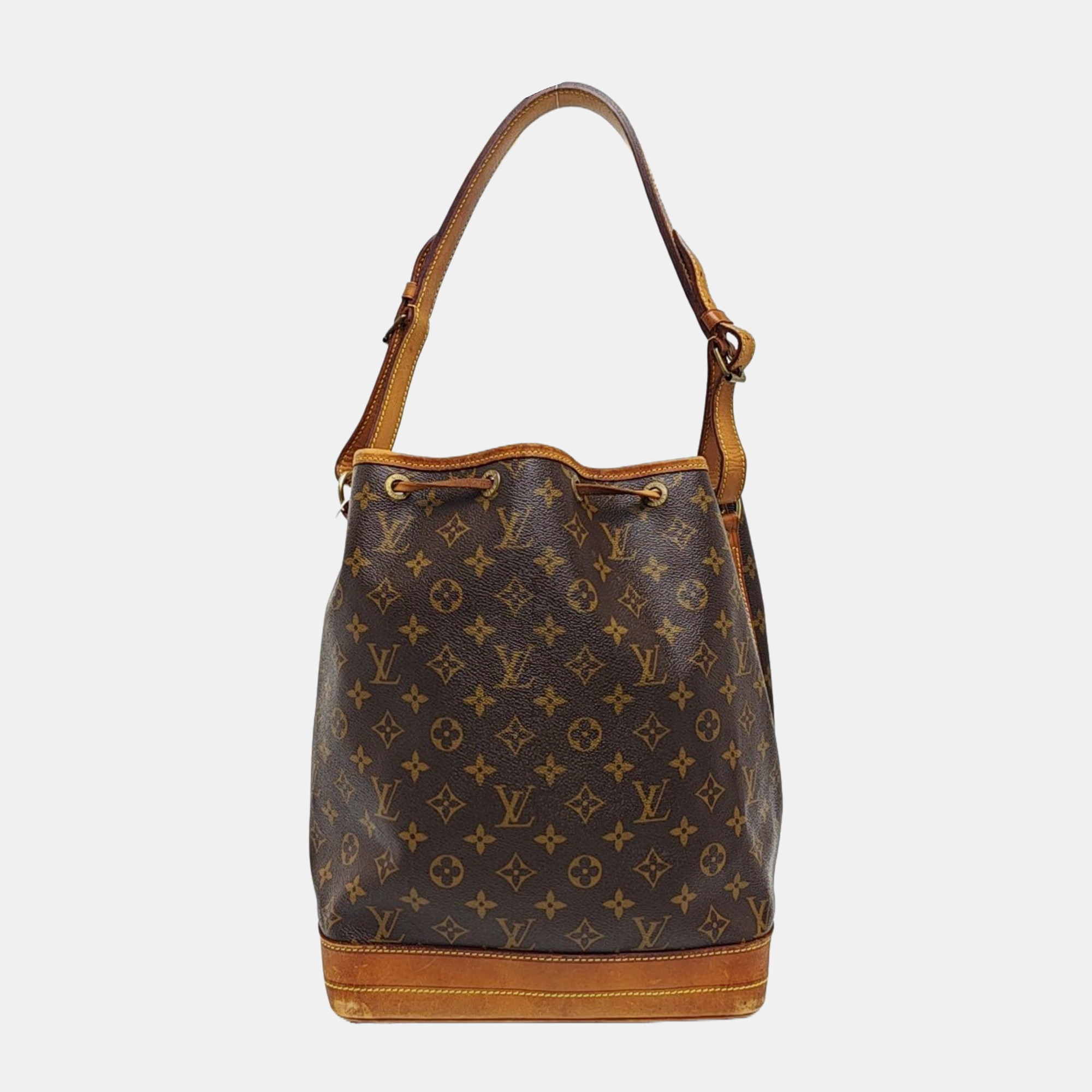 NOÉ GM Monogram Coated Canvas Brown