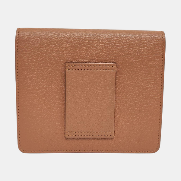 Roulis Slim Chèvre Mysore Brown Wallet