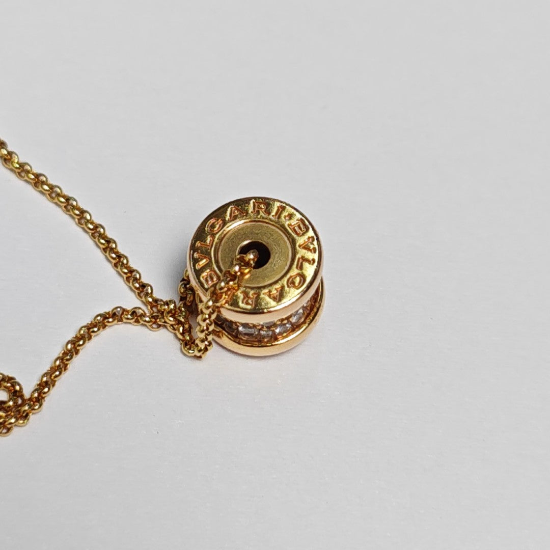 B.ZERO1 18k Rose Gold Necklace