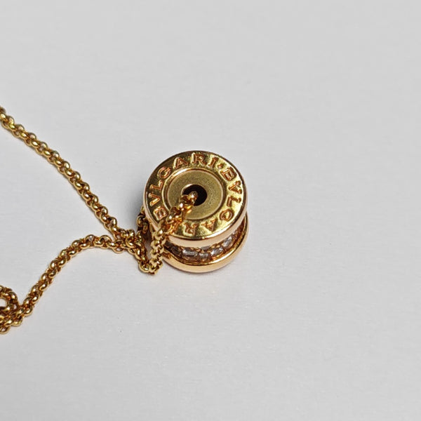 B.ZERO1 18k Rose Gold Necklace