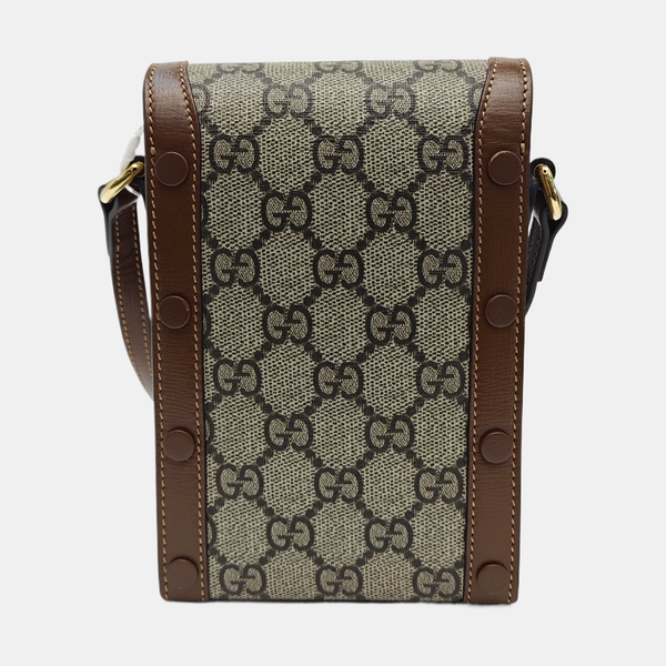 Horsebit 1955 Mini Coated Canvas Beige