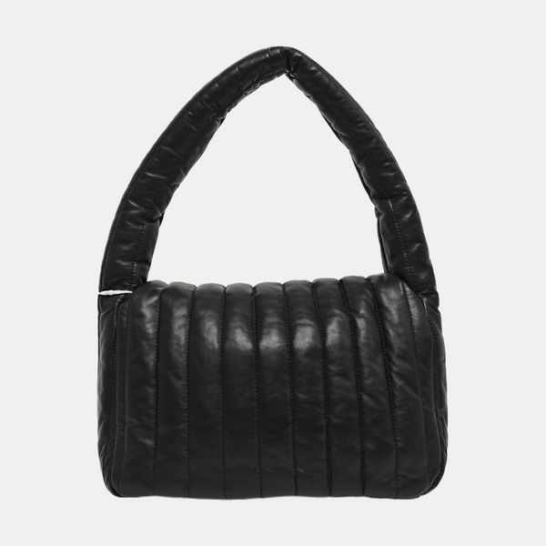 Monaco Small Quilted Calfskin Black