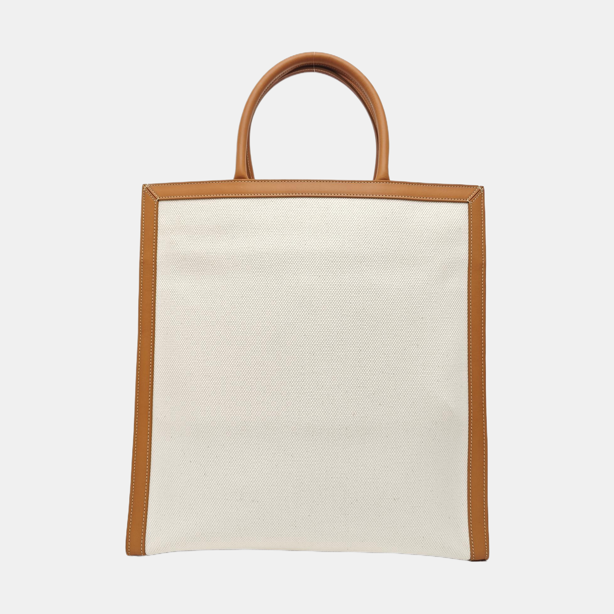 CABAS CELINE Medium Fabric White
