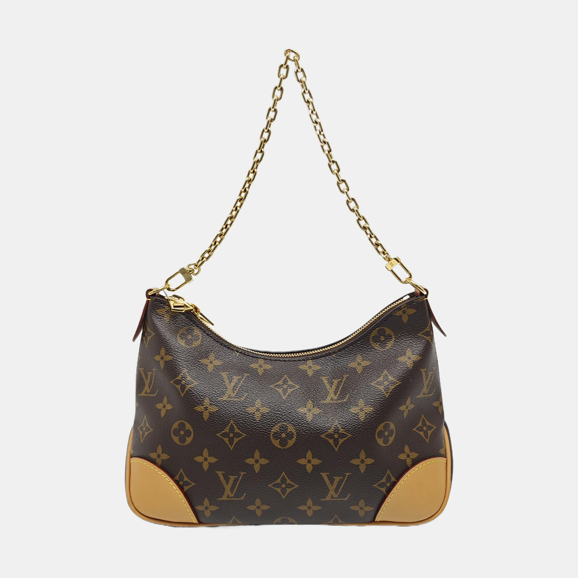 BOULOGNE Monogram Coated Canvas Brown