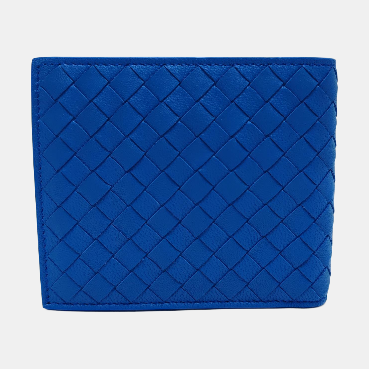Lambskin Wallet Blue