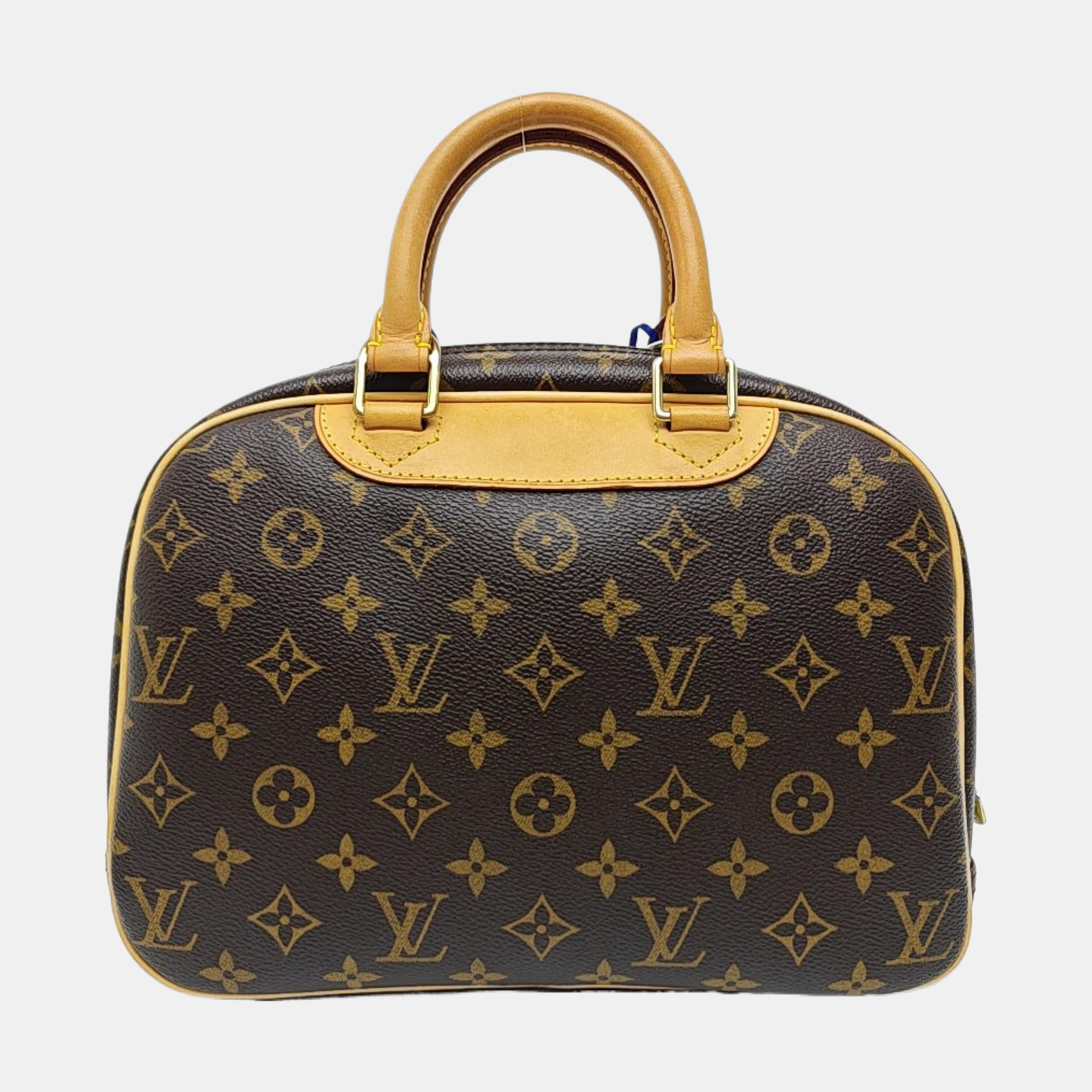 DEAUVILLE Monogram Coated Canvas Brown
