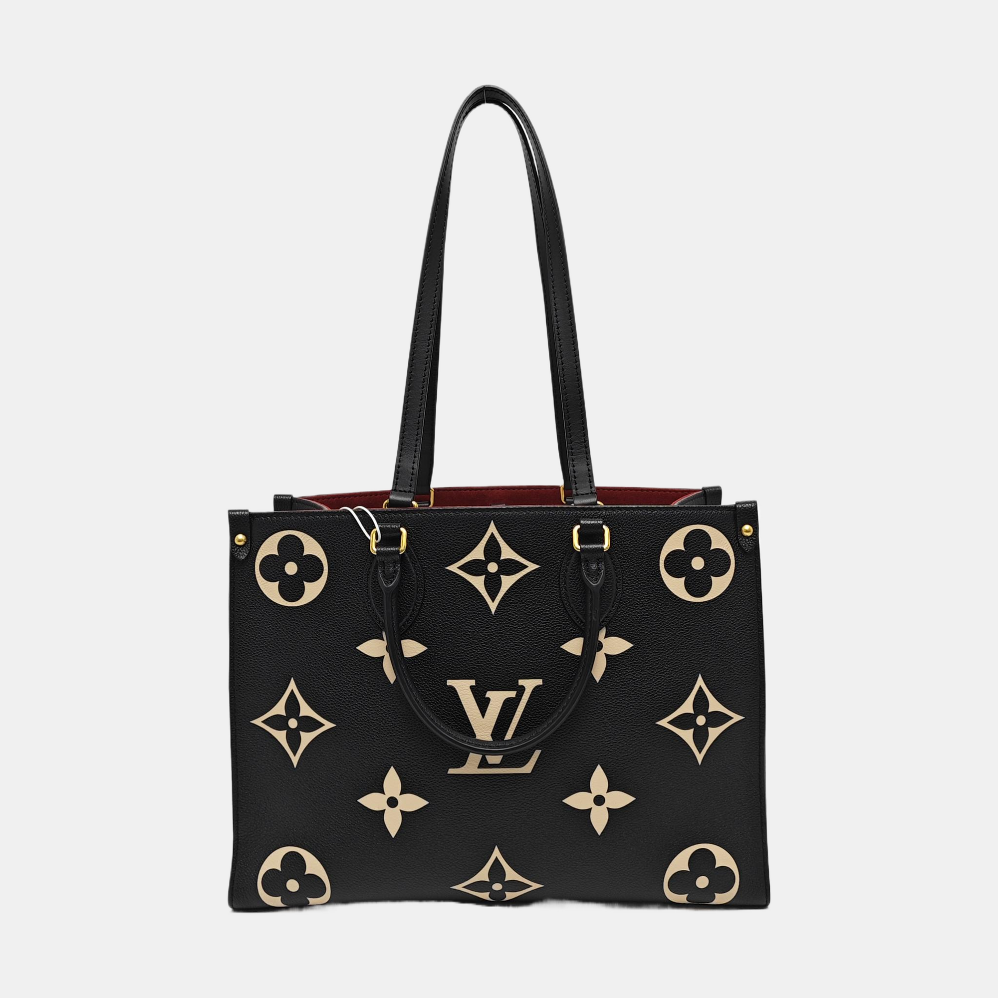 ONTHEGO MM Monogram Calfskin Black