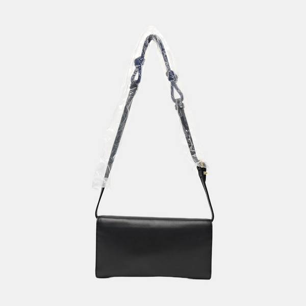Calfskin Shoulder Bag Black