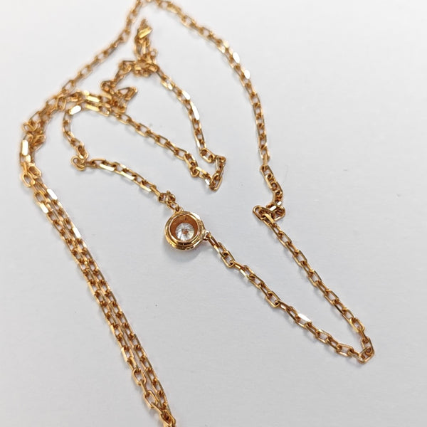 CARTIER D'AMOUR 18k Rose Gold Necklace