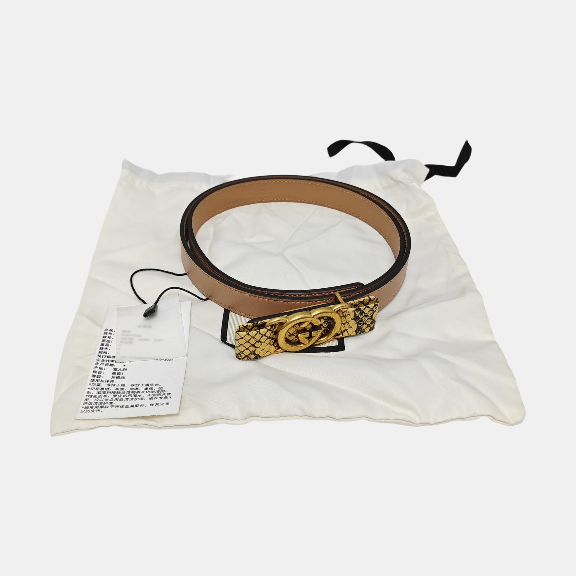 Leather Belt Brown