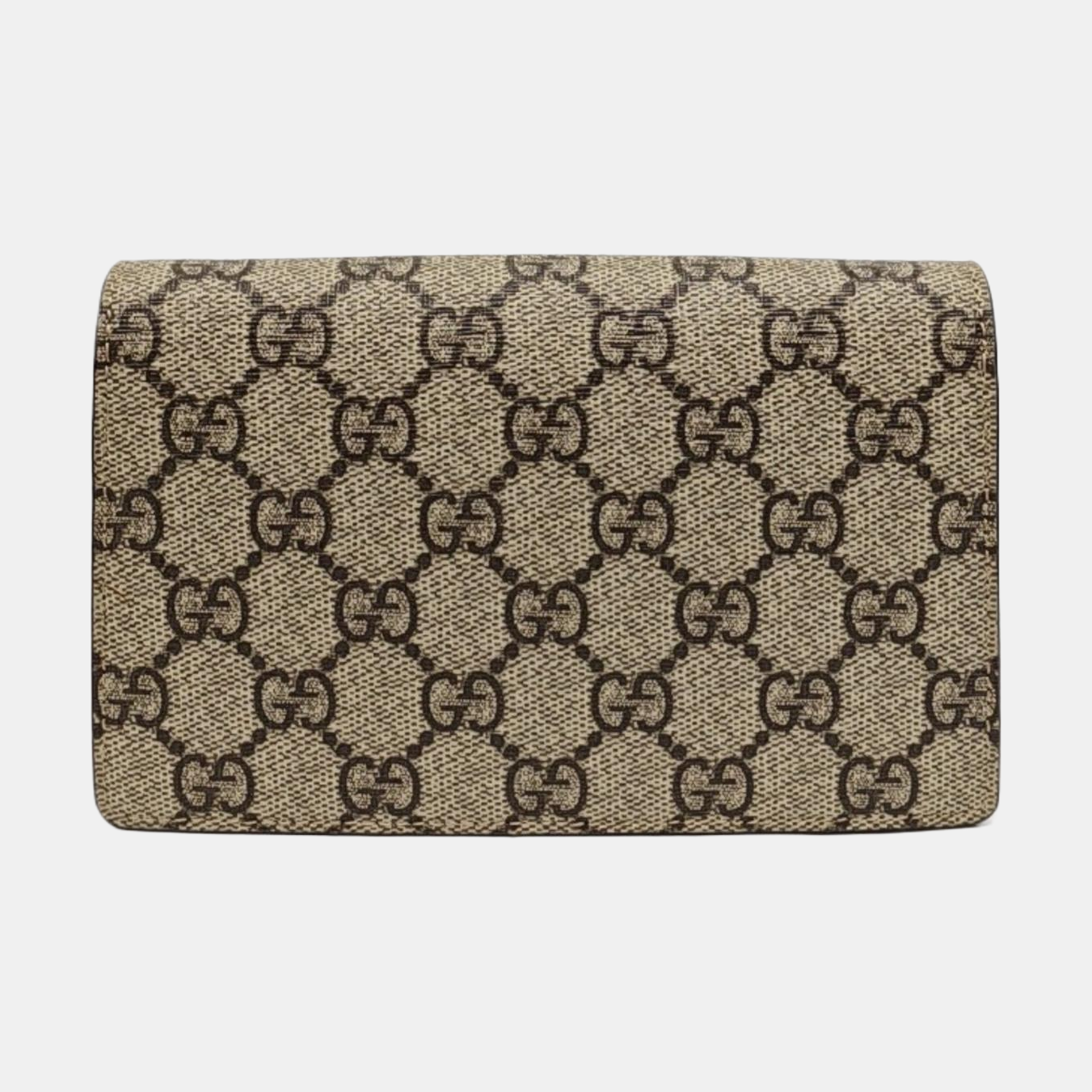 Dionysus Super Mini Monogram Coated Canvas Beige