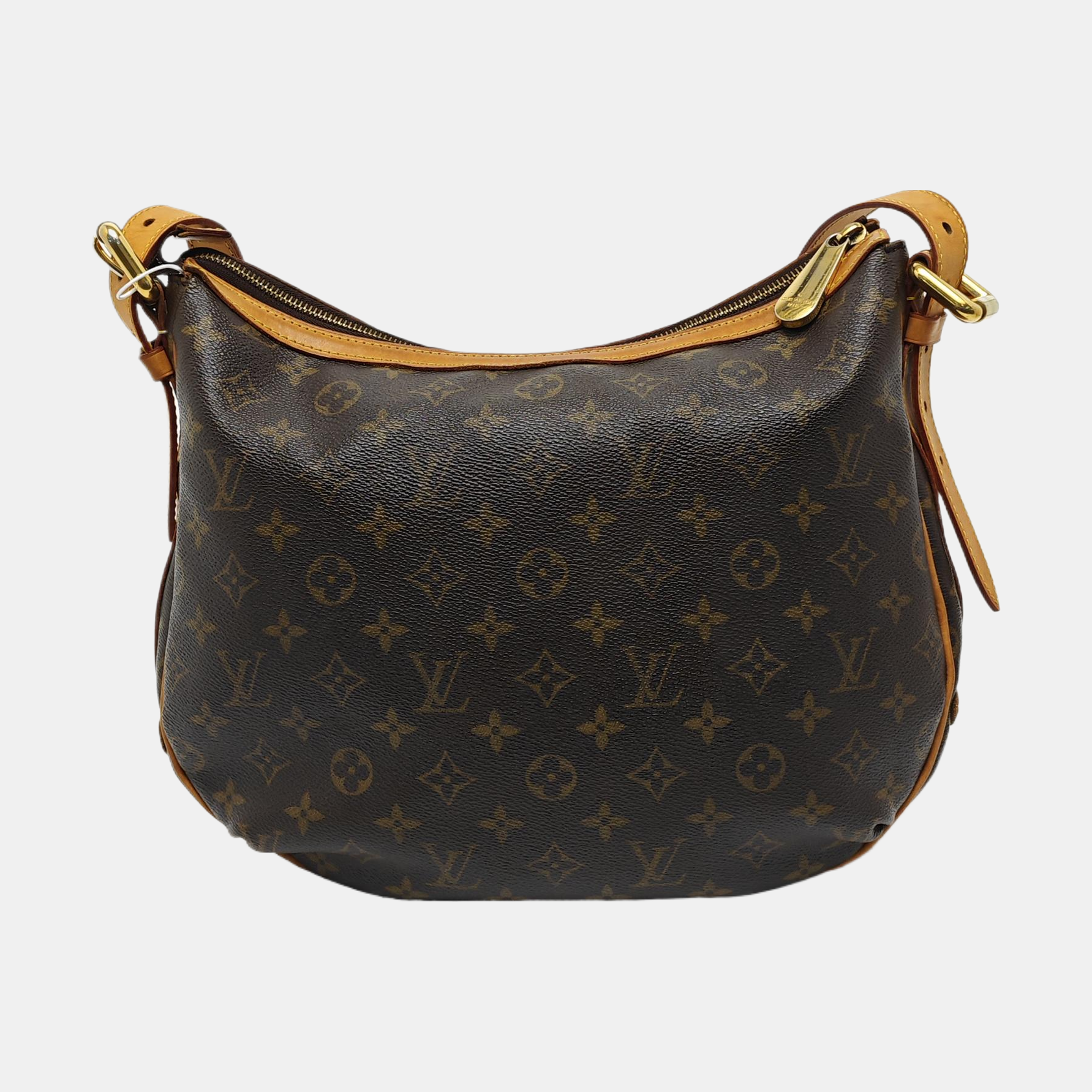 TULUM GM Monogram Coated Canvas Brown