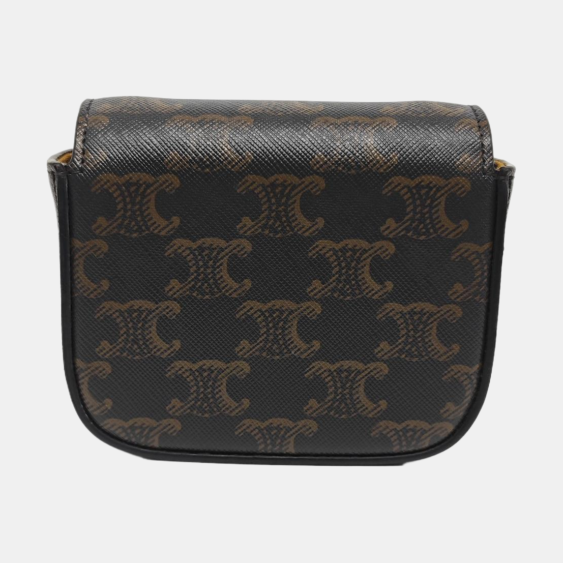 TRIOMPHE Mini Coated Canvas Black
