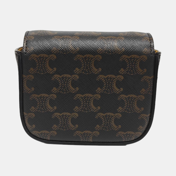 TRIOMPHE Mini Coated Canvas Black