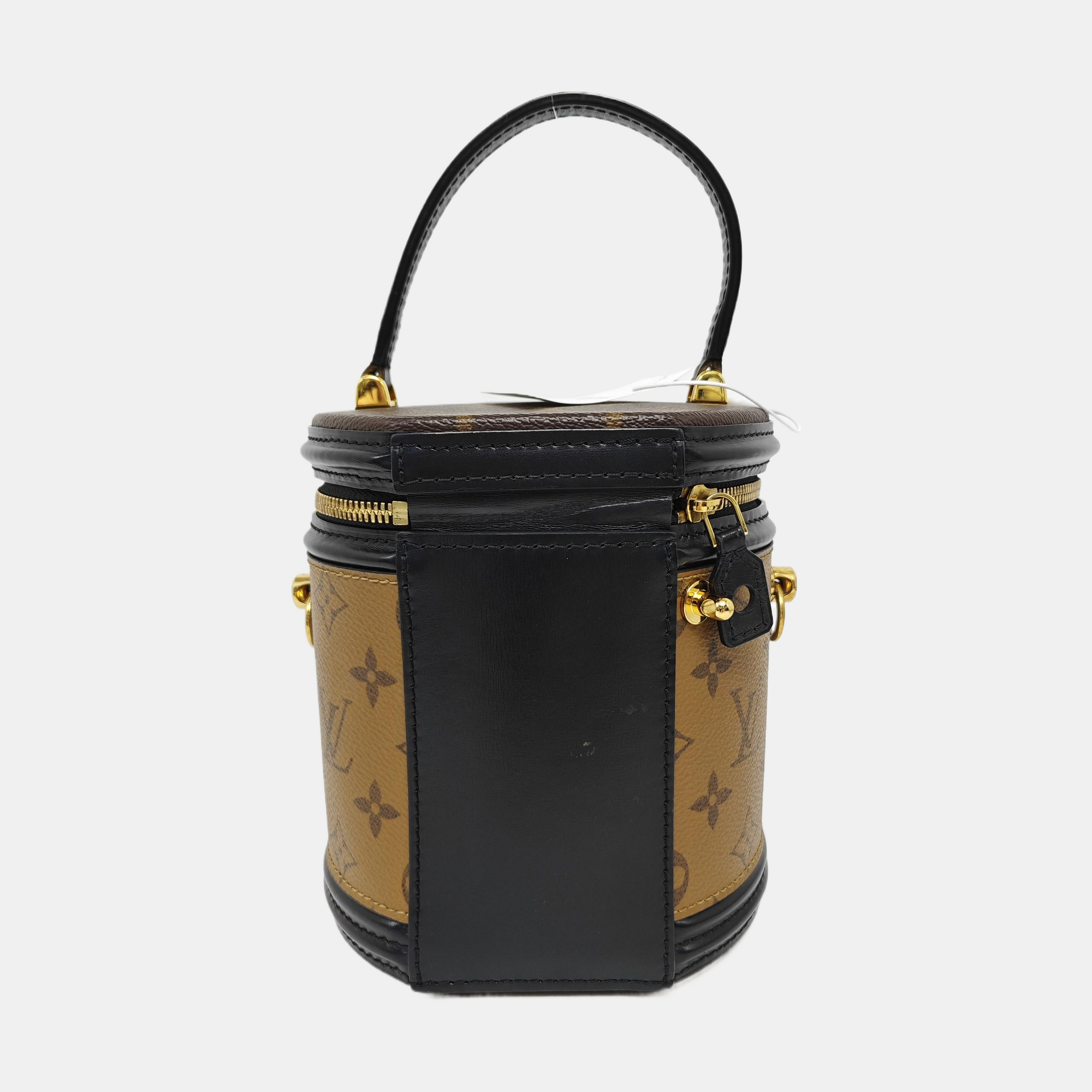 CANNES PM Monogram Coated Canvas Brown