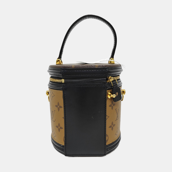 CANNES PM Monogram Coated Canvas Brown