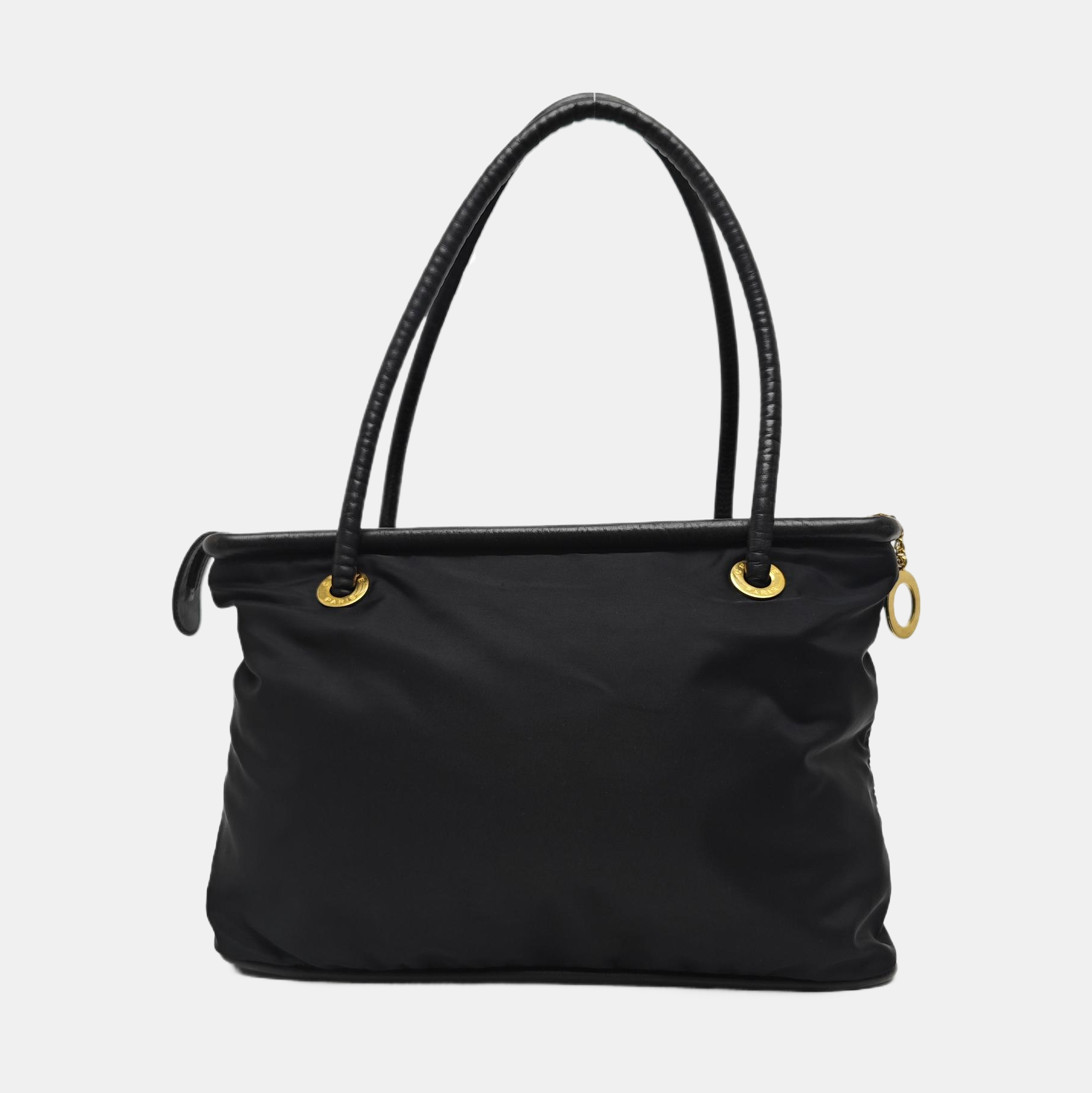 Nylon Tote Bag Black