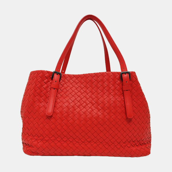 Cesta Calfskin Red