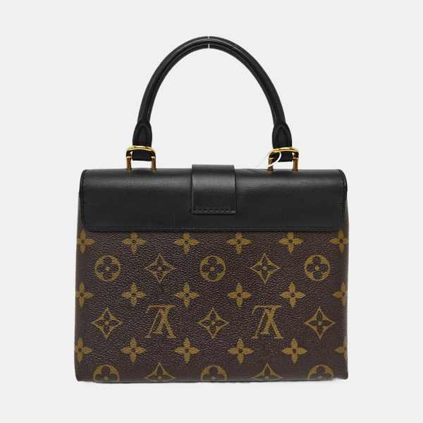 LOCKY BB Monogram Coated Canvas Brown