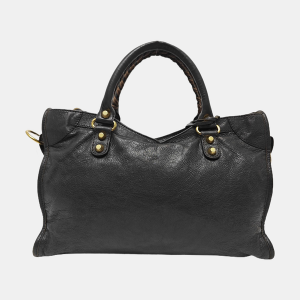 Classic City Medium Lambskin Gray
