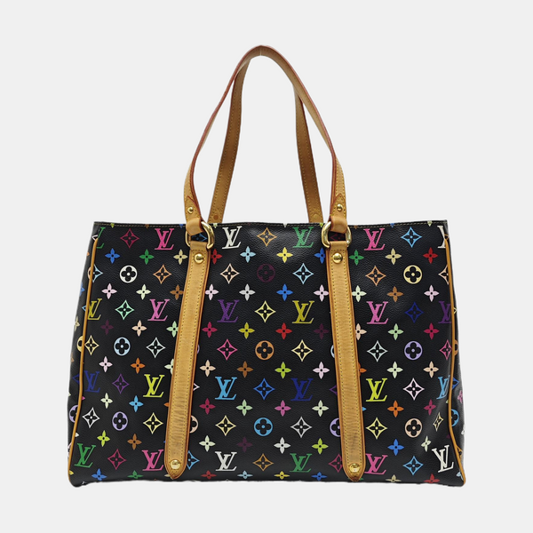 LV × TM AURELIA Monogram Coated Canvas Black