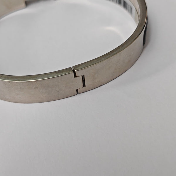 Clic Hh Metal Black Bangle