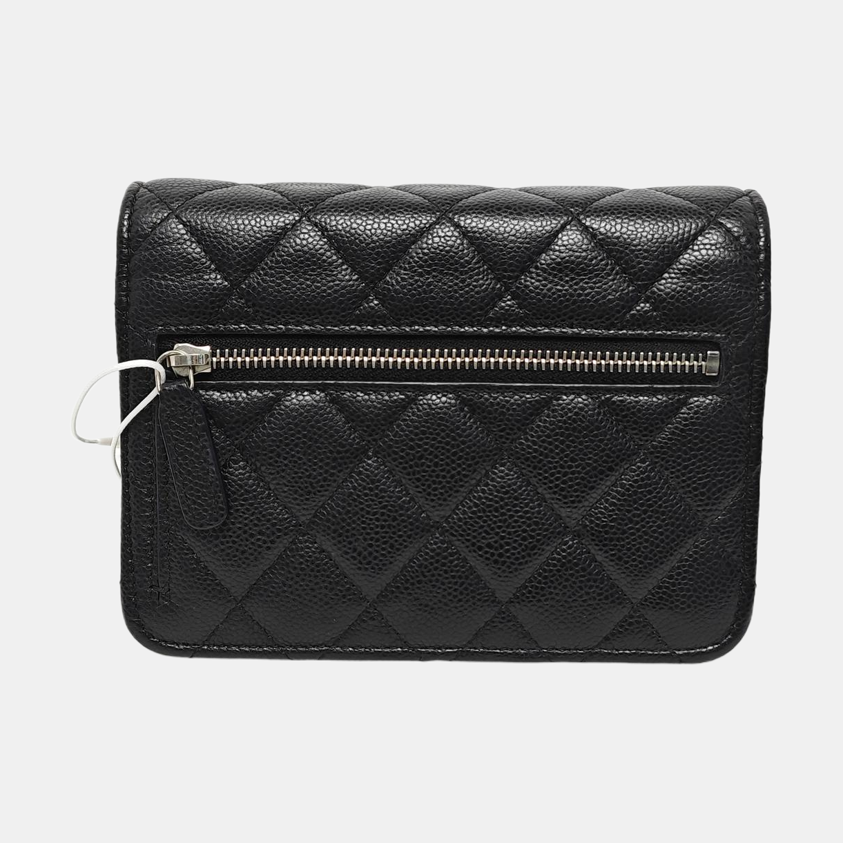 WOC Quilted Grained Calfskin Black