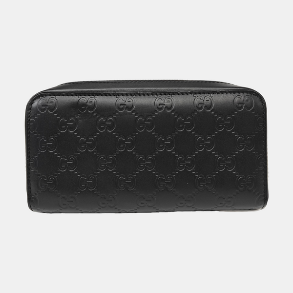 Signature Monogram Calfskin Black