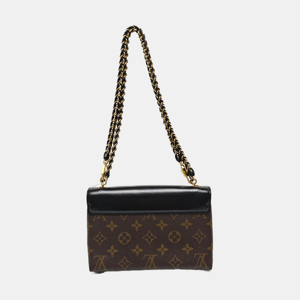 THELMA Monogram Coated Canvas Brown