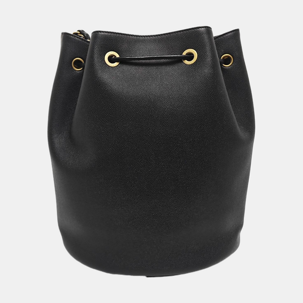 DEAUVILLE Grained Calfskin Black
