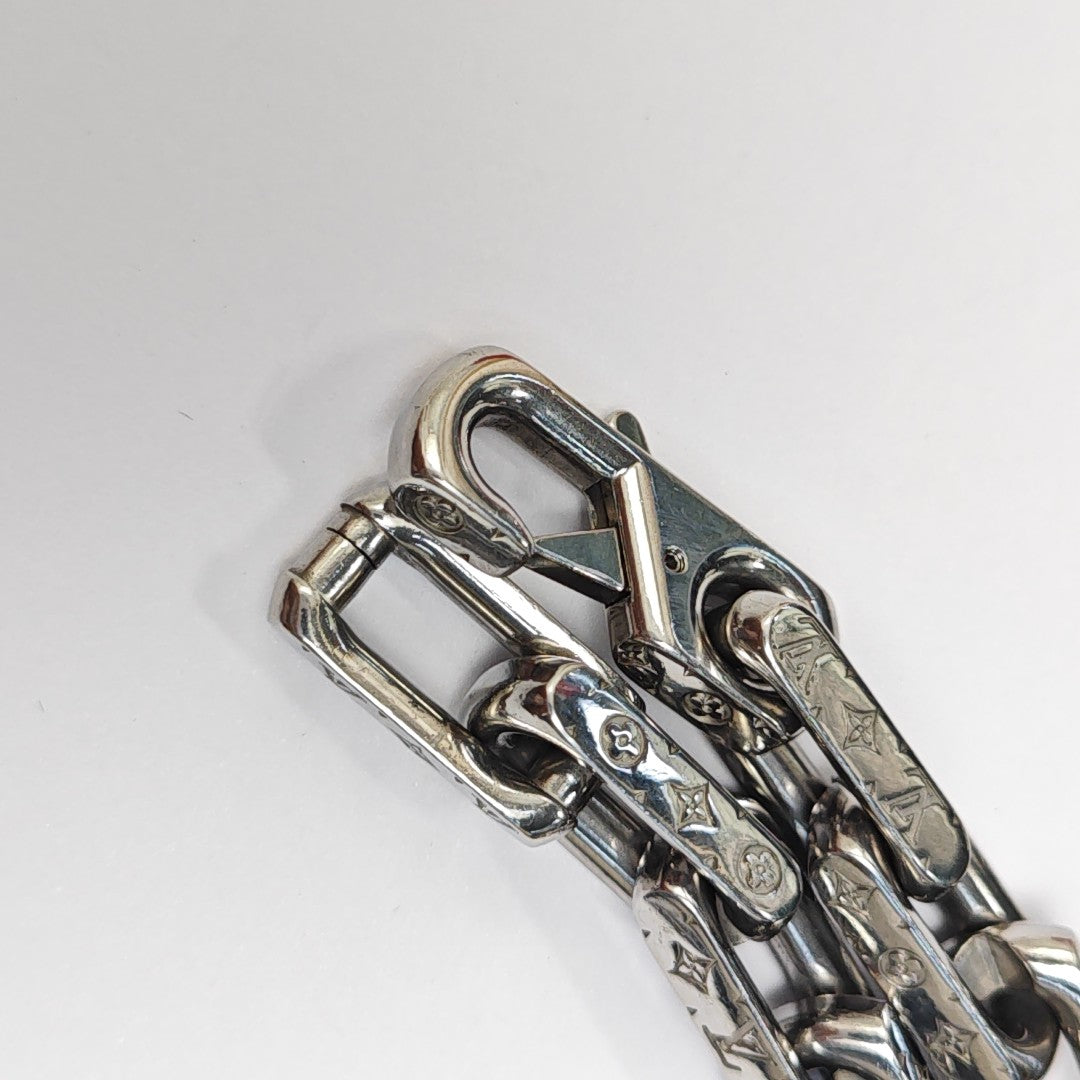 MONOGRAM Metal Silver Bracelet