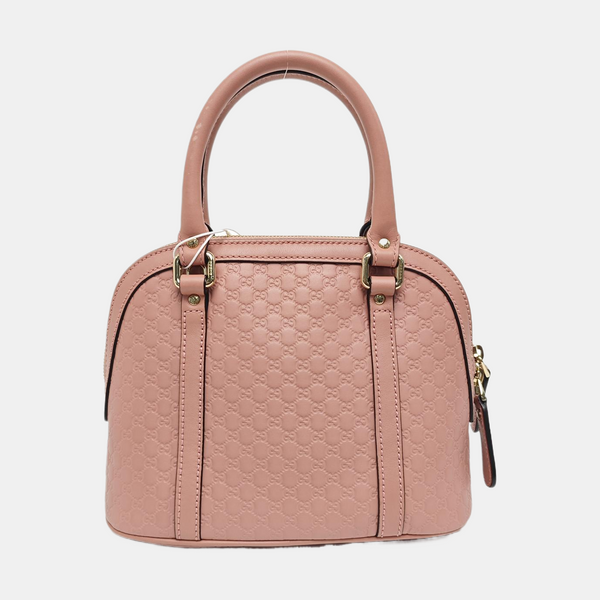 Microguccissima Monogram Calfskin Pink