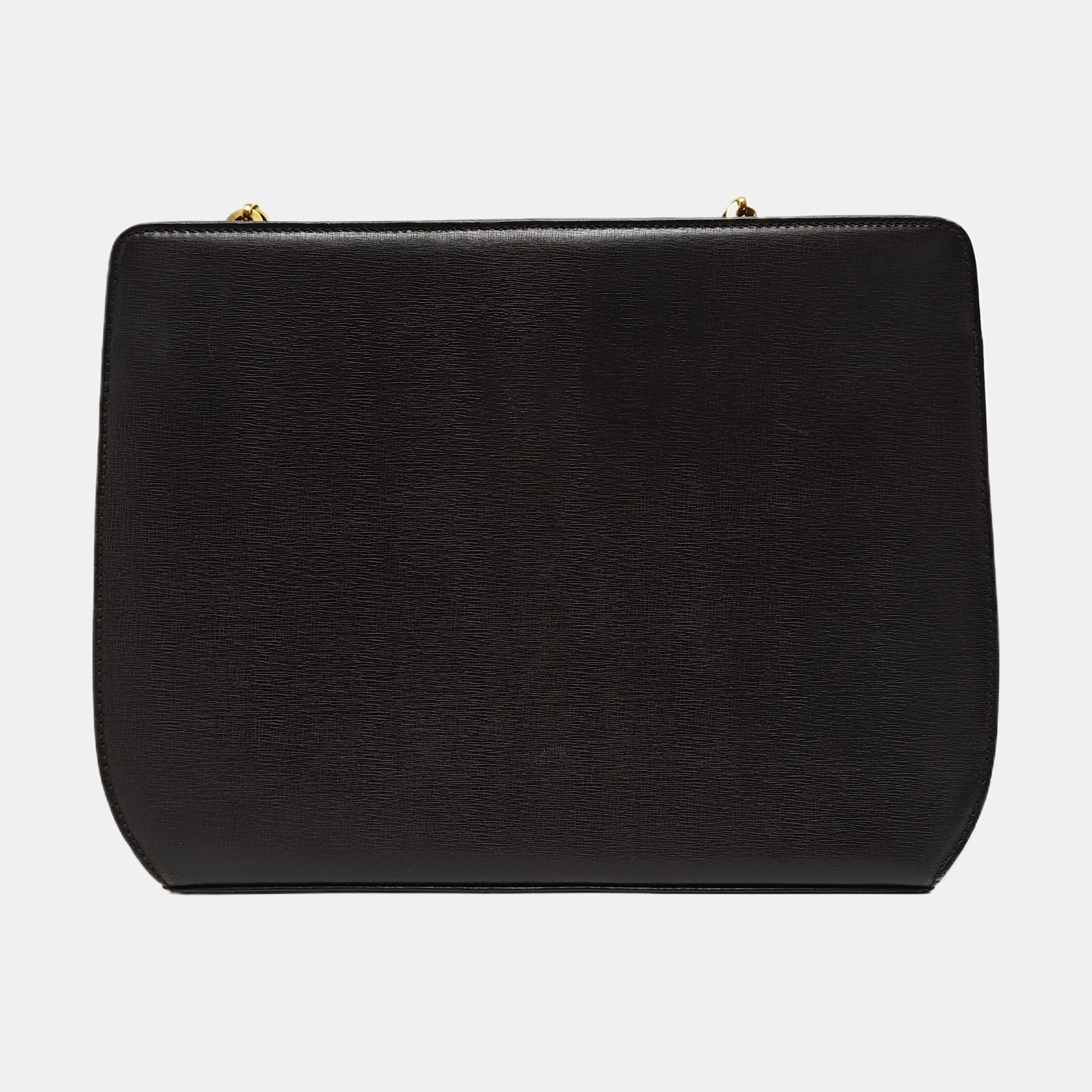 Calfskin Shoulder Bag Brown
