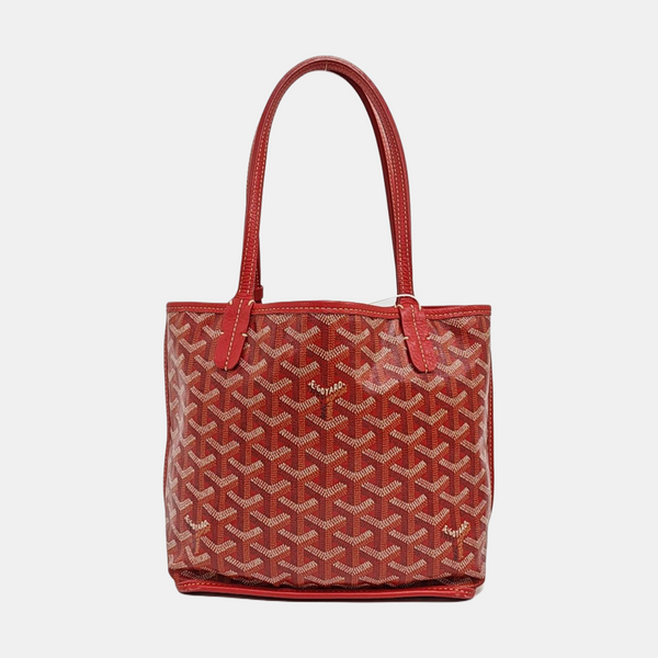 Anjou Mini Coated Canvas Red
