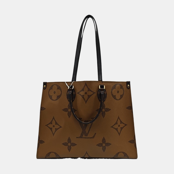ONTHEGO GM Monogram Coated Canvas Brown