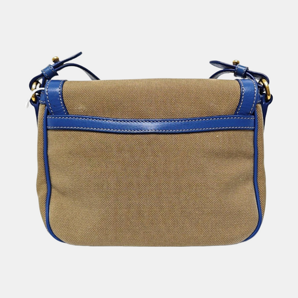 Canvas Shoulder Bag Beige
