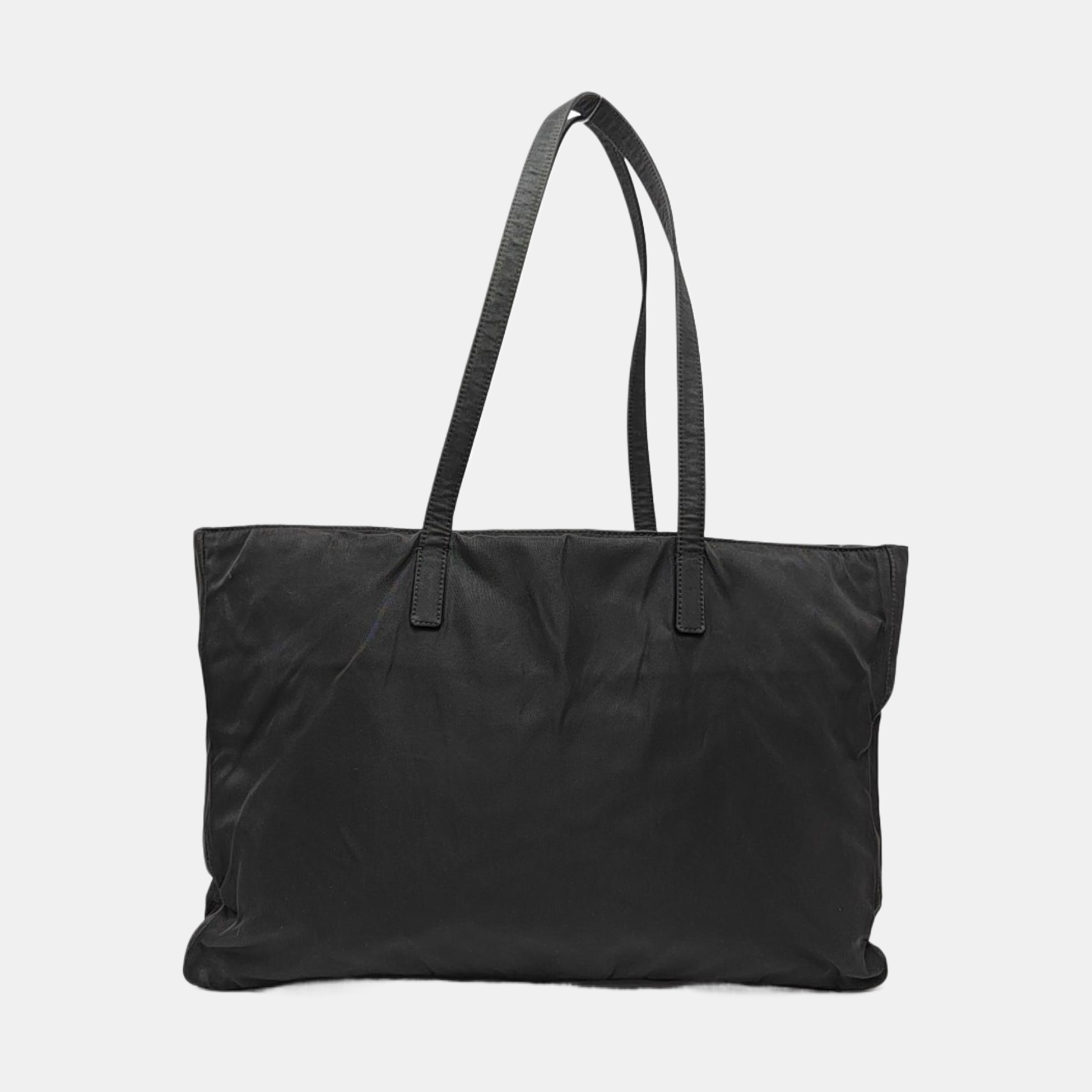 Nylon Tote Bag Black