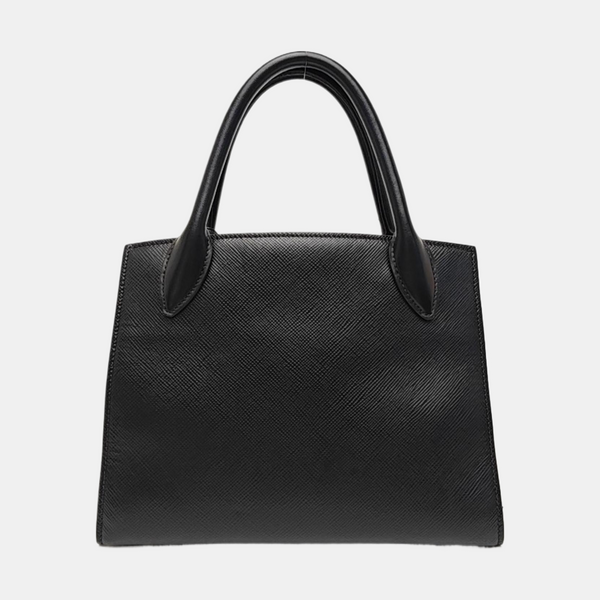 Monochrome Small Saffiano Calfskin Black
