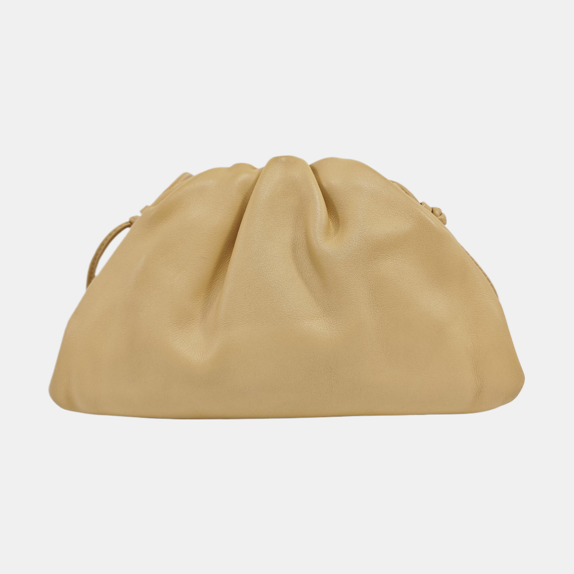 The Pouch Mini Lambskin Beige