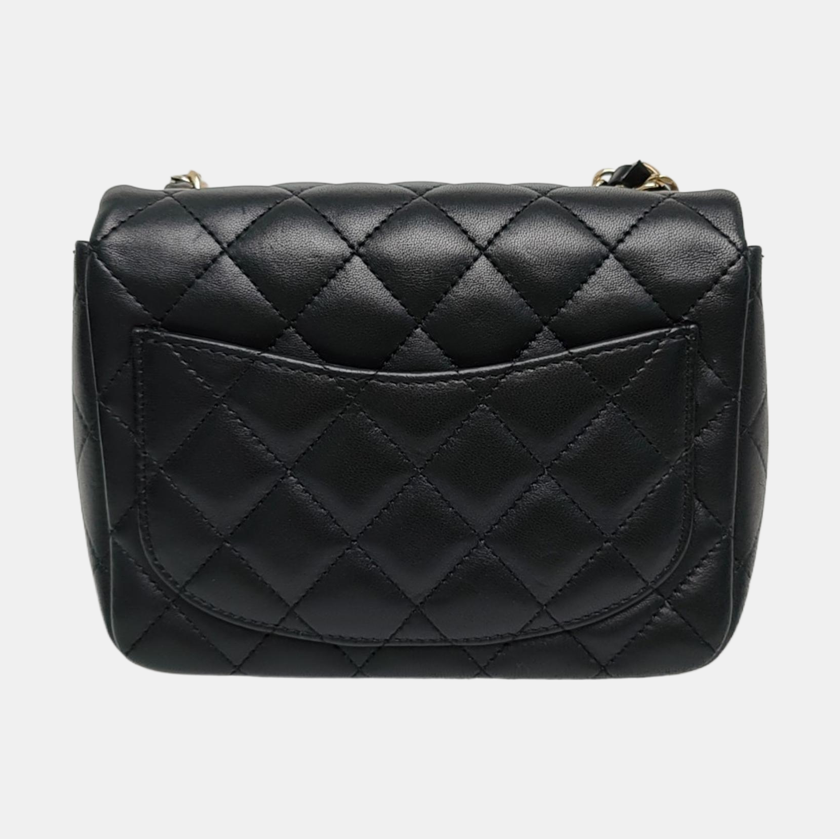 CLASSIC FLAP Mini Quilted Lambskin Black
