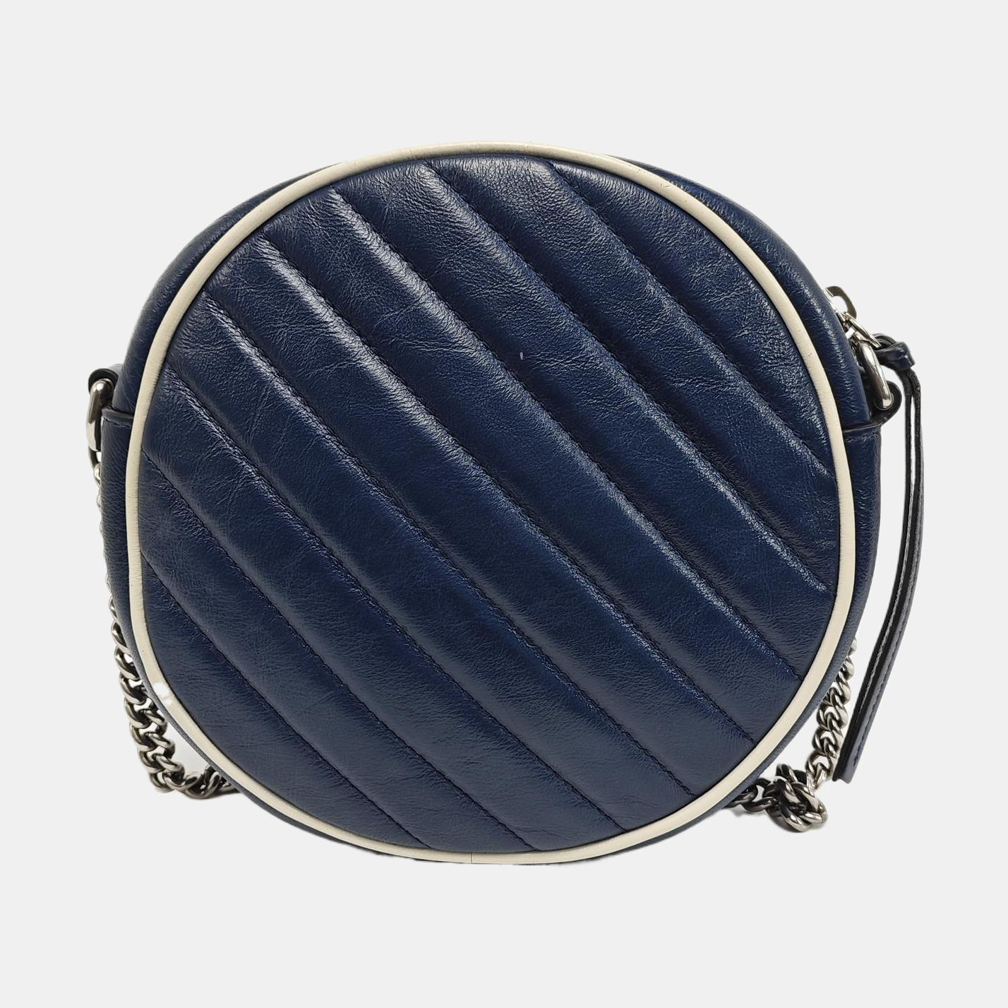 GG Marmont Mini Quilted Calfskin Blue