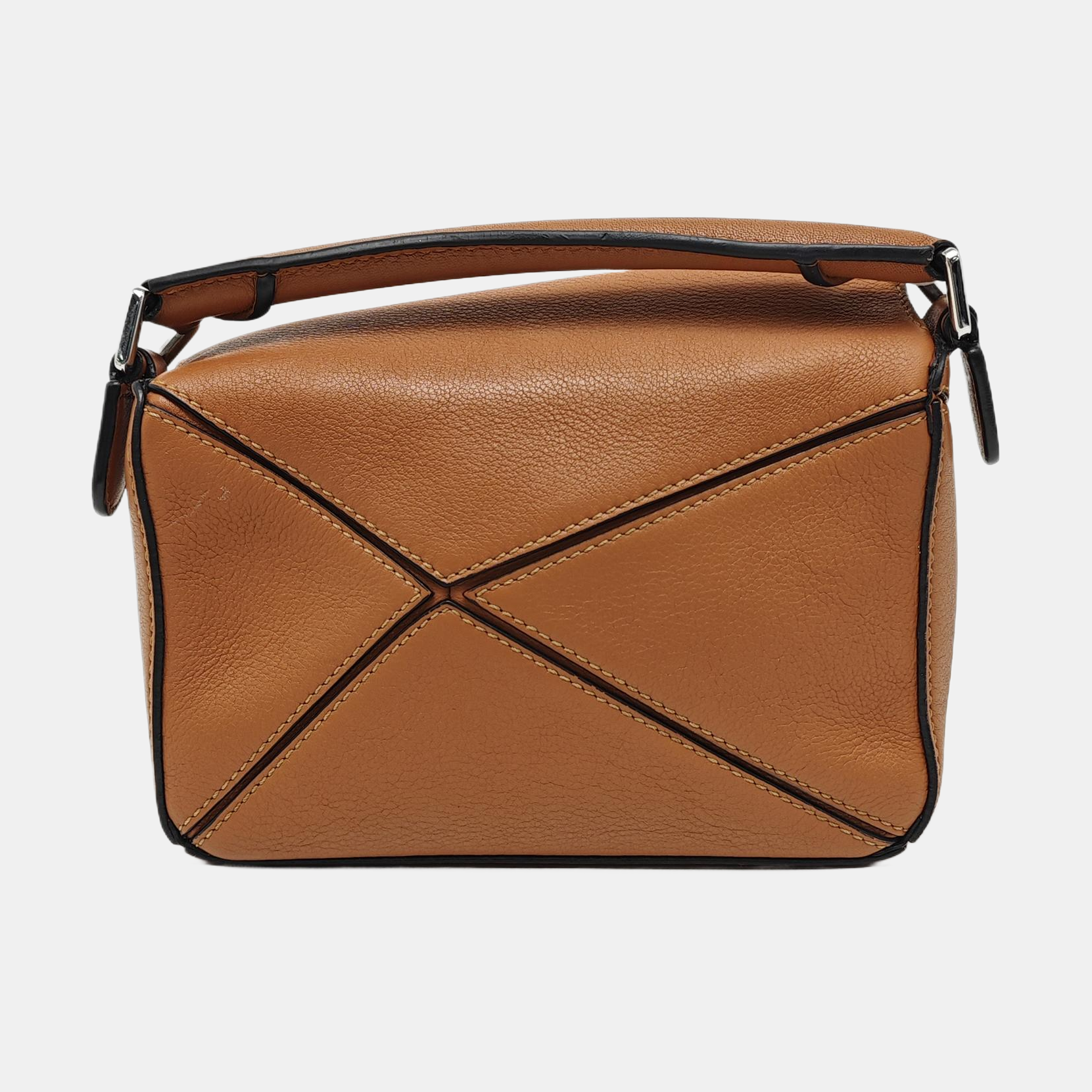 Puzzle Mini Calfskin Brown