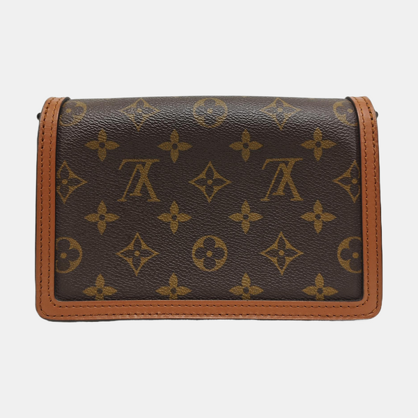 DAUPHINE WOC Monogram Coated Canvas Brown