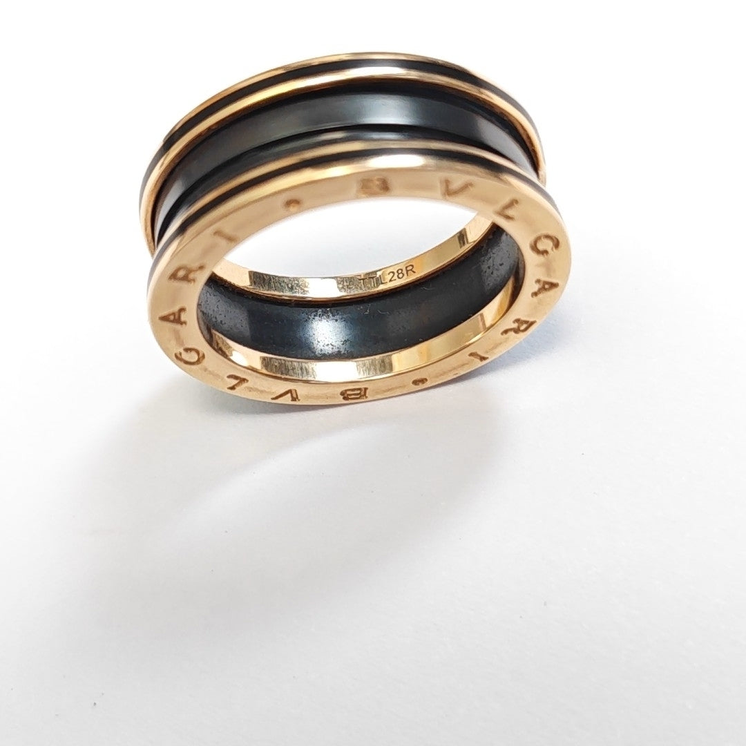 B.ZERO1 18k Rose Gold Ring EU 59