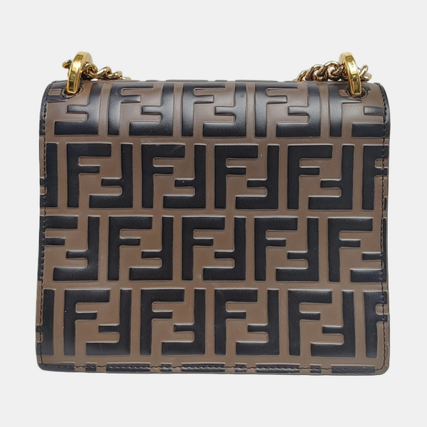 Kan U Small Calfskin Brown