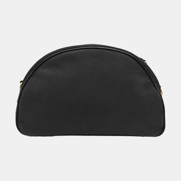 Fabric Shoulder Bag Black