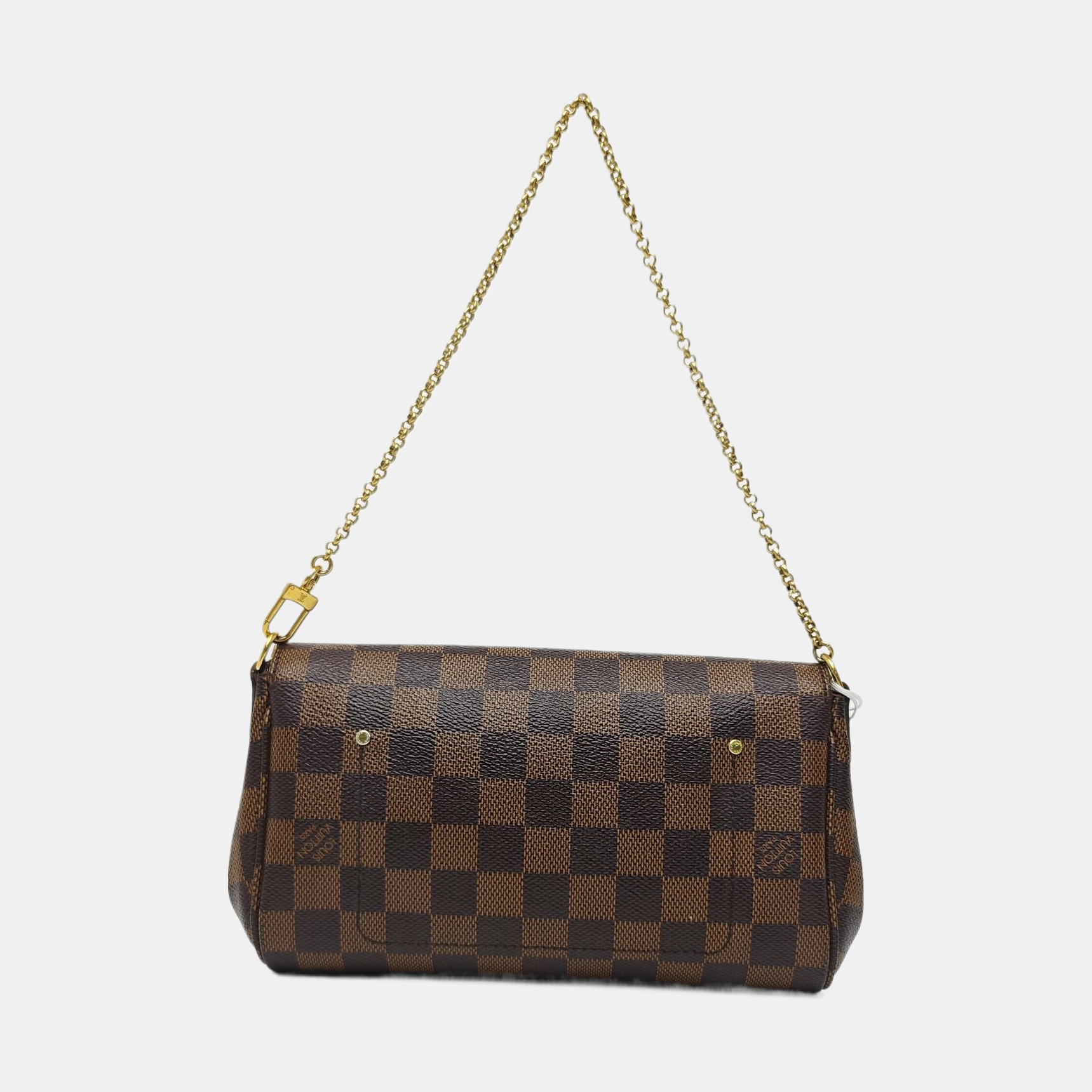 FAVORITE PM Coated Canvas Brown